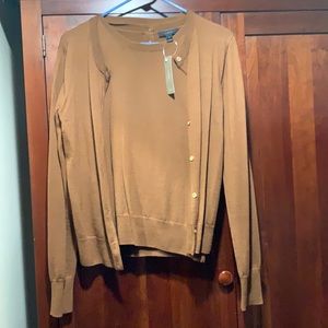 J Crew cardigan and tank set. Brand new with tag
